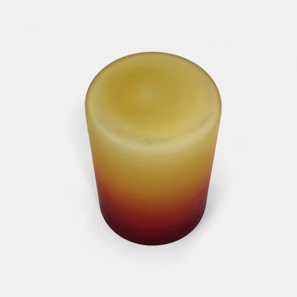 Hobbs Brockunier Wheeling Peachblow Satin Glass Tumbler - Picture 5 of 7